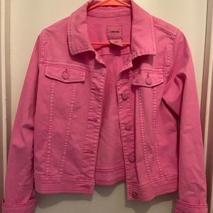 Kids Cherokee Pink Jean Jacket